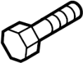 View Suspension Control Arm Bolt (Front, Lower) Full-Sized Product Image 1 of 2