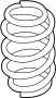 Image of Coil Spring (Front) image for your 2013 Mazda 3 2.5L MZR A/T S Hatchback 