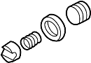 View Rack and Pinion Seal Kit Full-Sized Product Image 1 of 2
