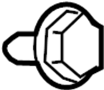 View Steering Wheel Bolt Full-Sized Product Image