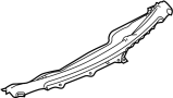 View Cowl. Panel. Grille. (Upper) Full-Sized Product Image 1 of 2