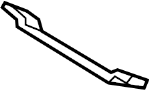 Image of Instrument Panel Crossmember Bracket image for your 2021 Mazda 6  Carbon Edition Sedan 