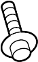 View Screw. Cover. (Upper) Full-Sized Product Image