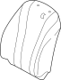 Image of Seat Back Cushion Cover image for your 2017 Mazda CX-9   