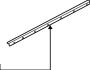 View Door. Weatherstrip. RigHT. (R). Seal. (Rear, Lower) Full-Sized Product Image 1 of 2
