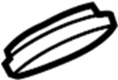 View Fuel Filler Neck Insulator Full-Sized Product Image 1 of 4