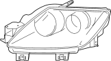 Image of Headlight. (L). Unit. LEFT. Head Lamp. Composite. image for your 2010 Mazda MX-5 Miata 2.0L M/T Touring Convertible 
