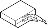 Image of Auto lamp sensor. SENTINEL MODULE. UNIT, AUTO LIGHT. image for your 1989 Mazda B2600  LX Extended Cab Pickup Fleetside 