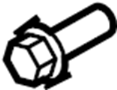 View Turbocharger Coolant Line Bolt Full-Sized Product Image 1 of 4