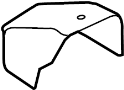 Image of PROTECTOR, CONVERTER. image for your 2009 Mazda CX-7   