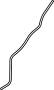 Image of Windshield Washer Hose (Rear, Upper) image for your 2010 Mazda 6   