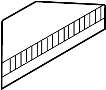 View Glass. Fastener. Quarter.  Full-Sized Product Image