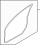Image of Door Seal image for your 2008 Mazda B2300   