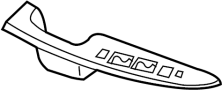 Image of Door Window Switch Bezel (Left) image for your 2019 Mazda CX-9   