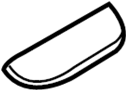 Image of Exterior Door Handle Cover image for your 2008 Mazda CX-7  Touring Sport Utility 