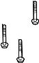 View Suspension Crossmember Bolt (Lower) Full-Sized Product Image