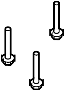 View Suspension Crossmember Bolt (Lower) Full-Sized Product Image 1 of 4