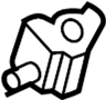 Image of Handle, outside joint.  Included with: Outer. image for your 2021 Mazda CX-9