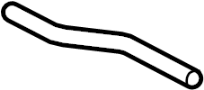 View Engine Coolant Reservoir Hose Full-Sized Product Image