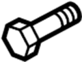 View Bolt. Screw. Receiver. Accumulator. (A/C). (Upper) Full-Sized Product Image