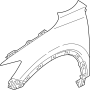 Image of Fender (Right, Front) image for your 2017 Mazda 3   