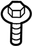 View Bolt. Mount. Transmission. (Rear) Full-Sized Product Image 1 of 10