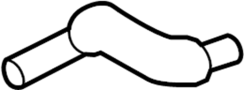 Image of HOSE, FUEL. Vent pipe. image for your 2023 Mazda 3  Premium Sedan 