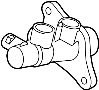 Image of Brake Master Cylinder image for your 1998 Mazda B3000   