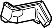 View Instrument Panel Air Duct (Right, Lower) Full-Sized Product Image