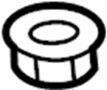View Nut. Bracket. Roof. (Front, Rear) Full-Sized Product Image