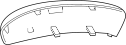 Image of Door Mirror Cover (Left) image for your 2016 Mazda CX-5   