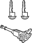 Image of Door Lock Cylinder (Left) image for your 2018 Mazda 3 2.5L SKYACTIV A/T Touring Hatchback 