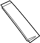 Image of Door Applique (Rear) image for your 2014 Mazda CX-5 2.5L SKYACTIV A/T AWD Touring Sport Utility 