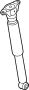 Image of Damper. Shock absorber. (Rear) image for your 2014 Mazda CX-5   