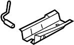 Image of Rail. (Right, Front, Rear). Frame Rail End. Frame. image for your Mazda CX-5  