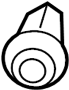 Image of Socket. Bulb. Lamp.  Back Up Light Socket. image for your Mazda