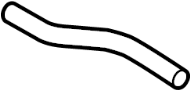 View Engine Coolant Reservoir Hose Full-Sized Product Image 1 of 5