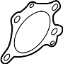 Image of Turbocharger Gasket image for your 2011 Mazda CX-7 2.3L A/T AWD Touring Sport Utility 