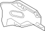 Image of Insulator, Heat. Shield. (Front) image for your 2011 Mazda CX-7  Touring Sport Utility 