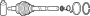 View CV Joint Kit (Right) Full-Sized Product Image