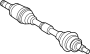 Image of CV Axle Assembly image for your 1990 Mazda B2200 2.2L M/T LE-5 Standard Cab Pickup Fleetside 