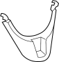 View Steering Wheel Trim (Front, Upper, Lower) Full-Sized Product Image