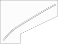 Image of MOULDING. Roof Molding. (Left, Right) image for your 2024 Mazda CX-5   