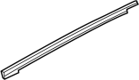 Image of Door Reveal Molding (Left, Right, Front, Rear, Upper) image for your 1992 Mazda B2200 2.2L M/T Base Standard Cab Pickup Fleetside 