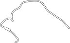 Image of Liftgate Washer Hose (Rear, Upper) image for your 2012 Mazda CX-9   