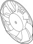 Image of Engine Cooling Fan Blade image for your Mazda MIATA  