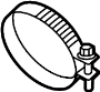 View Engine Air Duct Clamp (Upper) Full-Sized Product Image 1 of 5