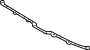 View Bumper Cover Spacer Panel Bracket Full-Sized Product Image 1 of 2