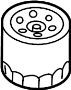 Image of OIL FILTER, (VPM). image for your Mazda CX-50