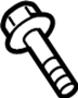 View Automatic Transmission Mount Bolt (Rear, Lower) Full-Sized Product Image 1 of 3